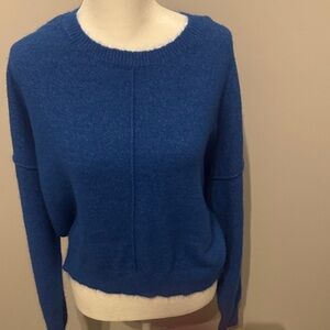 GB Girls Vibrant Blue Crew Neck Sweater